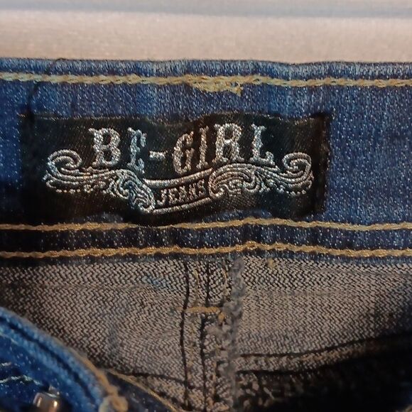 Be Girl Stretch Denim Shorts - Picture 4 of 7